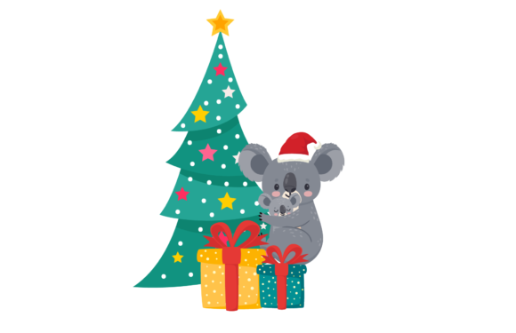 Christmas Animal Cute Illustration for Branding and Marketing