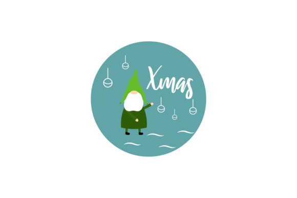 Christmas Label Collection Illustrations for Handmade Creations