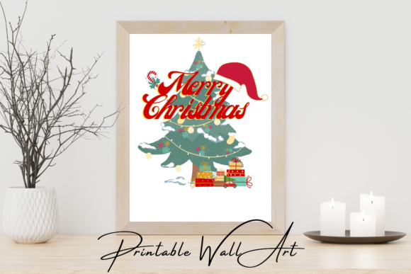 Christmas Printable Wall Art for Blog & Website Design