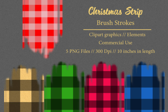 Christmas Strip Brush Strokes Embroidery Design Review