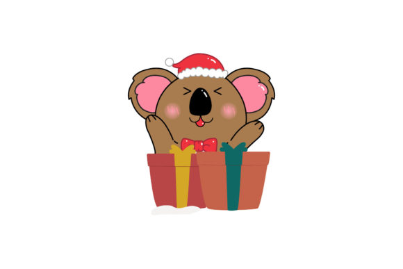 Koala Happy Merry Christmas Illustration Review